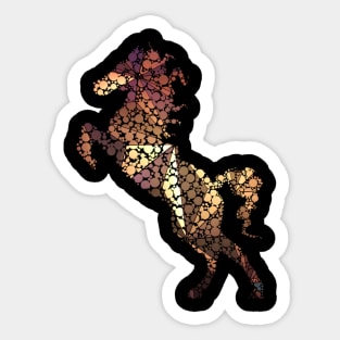 Glass Horse Sticker